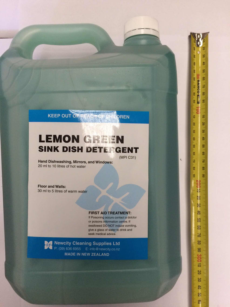 Lemon Green Sink Dish Detergent 20%